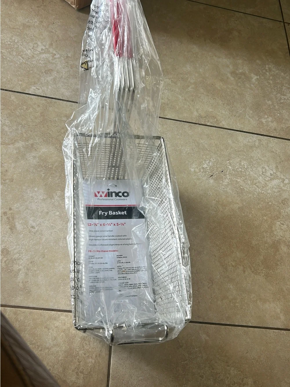 Silver Fry Basket - Professional Wire Mesh